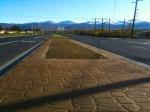 stamped asphalt median random stone pattern anchorage 7